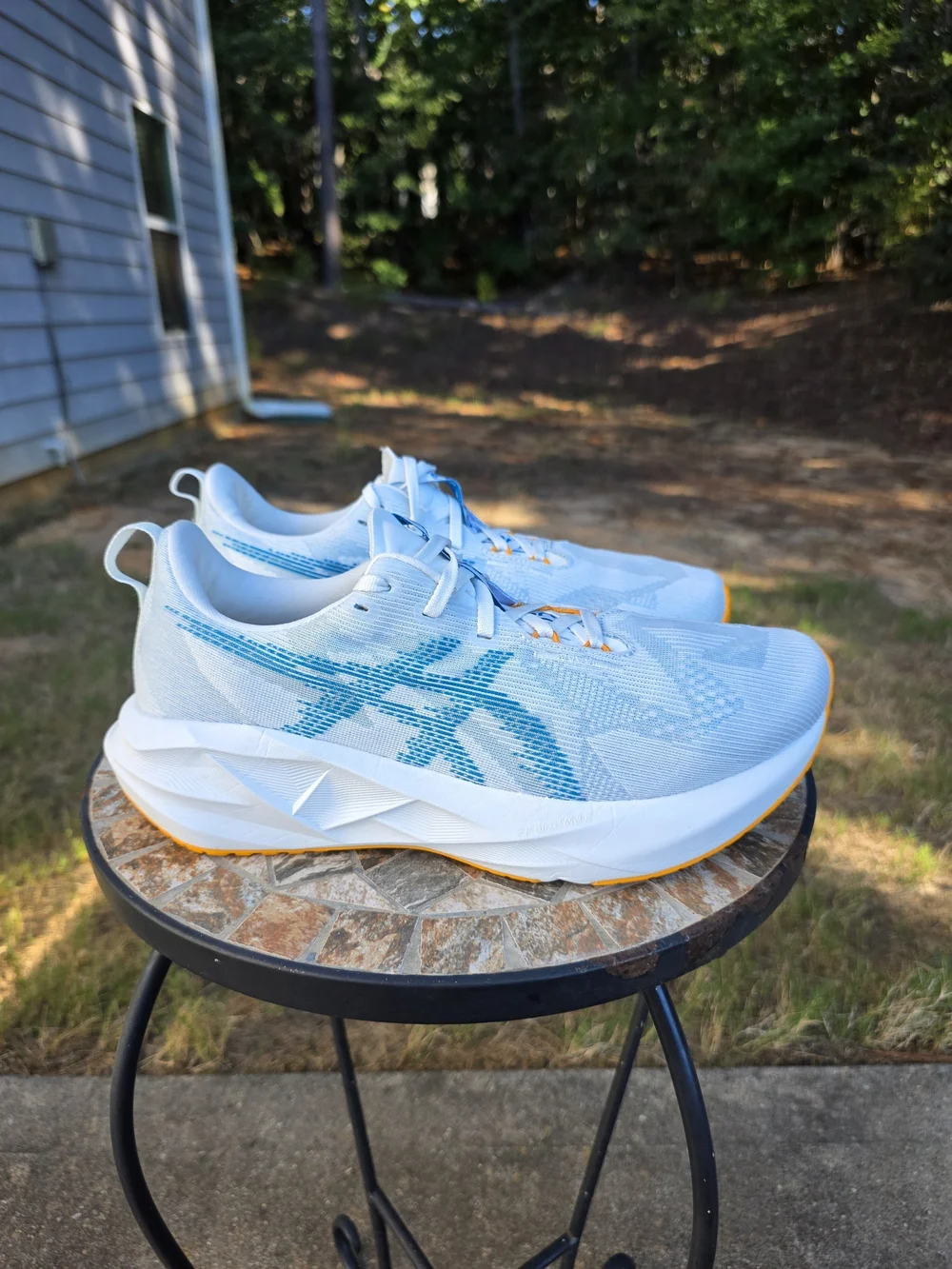 Asics Novablast 5 1011B974 Arctic Blue Running Shoes Sneakers Men's Size 9.5